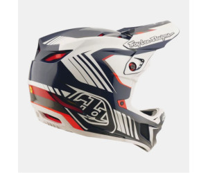 Вело шлем TLD D4 POLYACRYLITE HELMET QUALIFER [BLUE/WHITE]